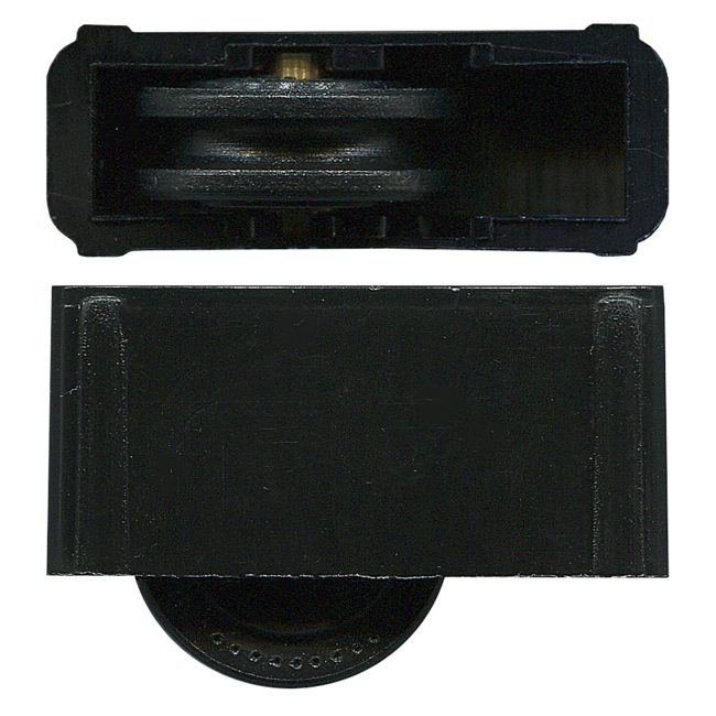 Black Acetal Roller and Vrass Axle Pin | 16.5 Roller